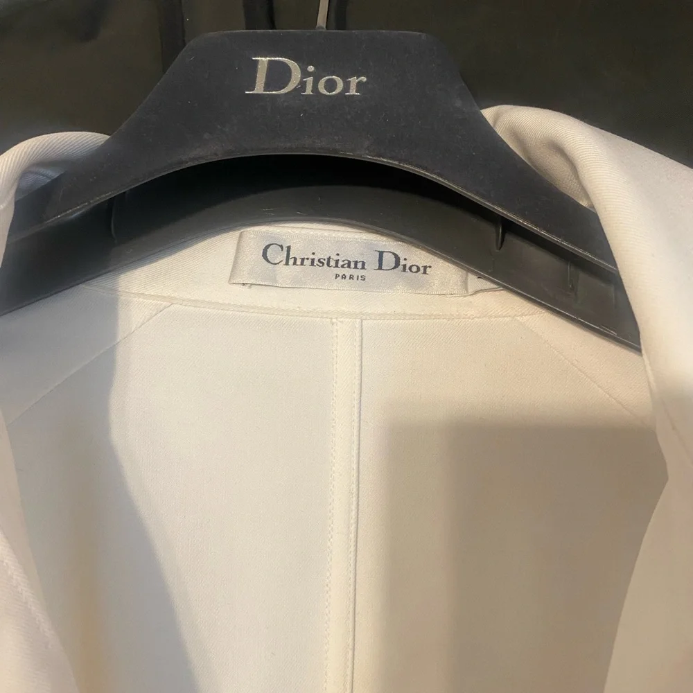 Previously loved Dior white jacket